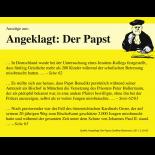 Angeklagt: Der Papst