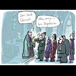 Cartoon Kittihawk / Leib Christi